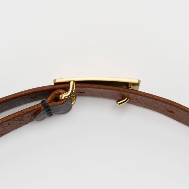 【次回入荷8月中旬予定】Solid Buckle Belt