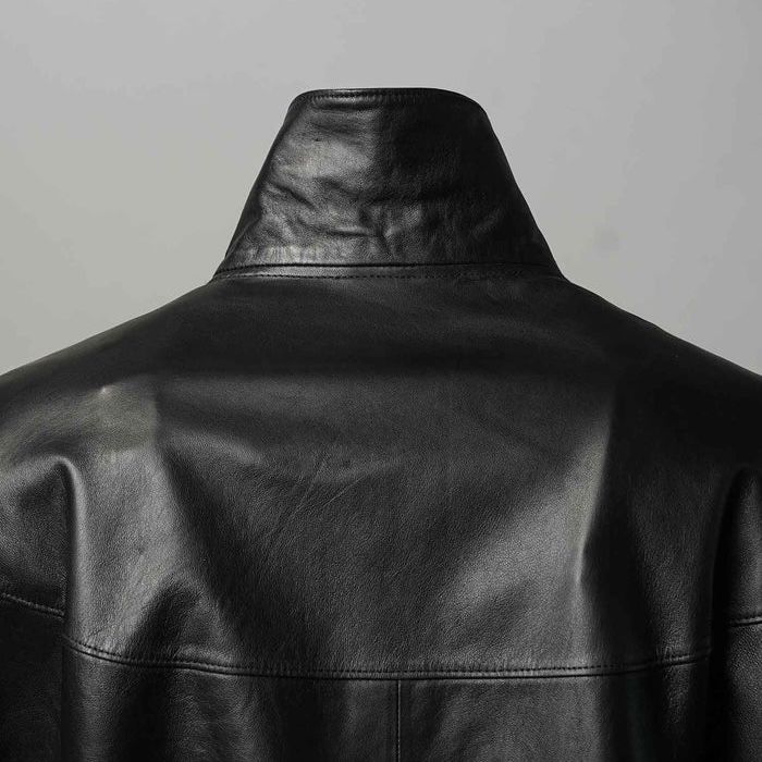 【残り一点】Sheep Leather Stand Collar Blouson