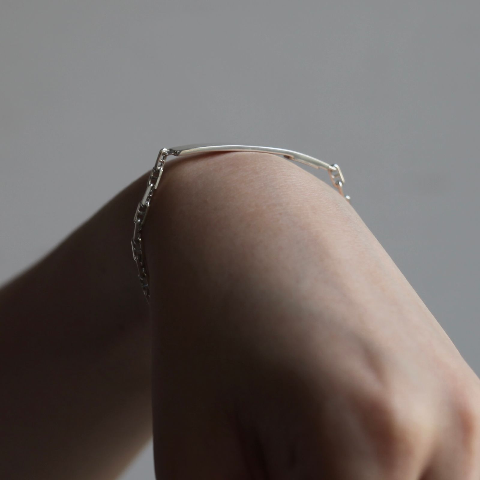 【お取り寄せ注文可能】Anchor ID Bracelet_M(WHITE)