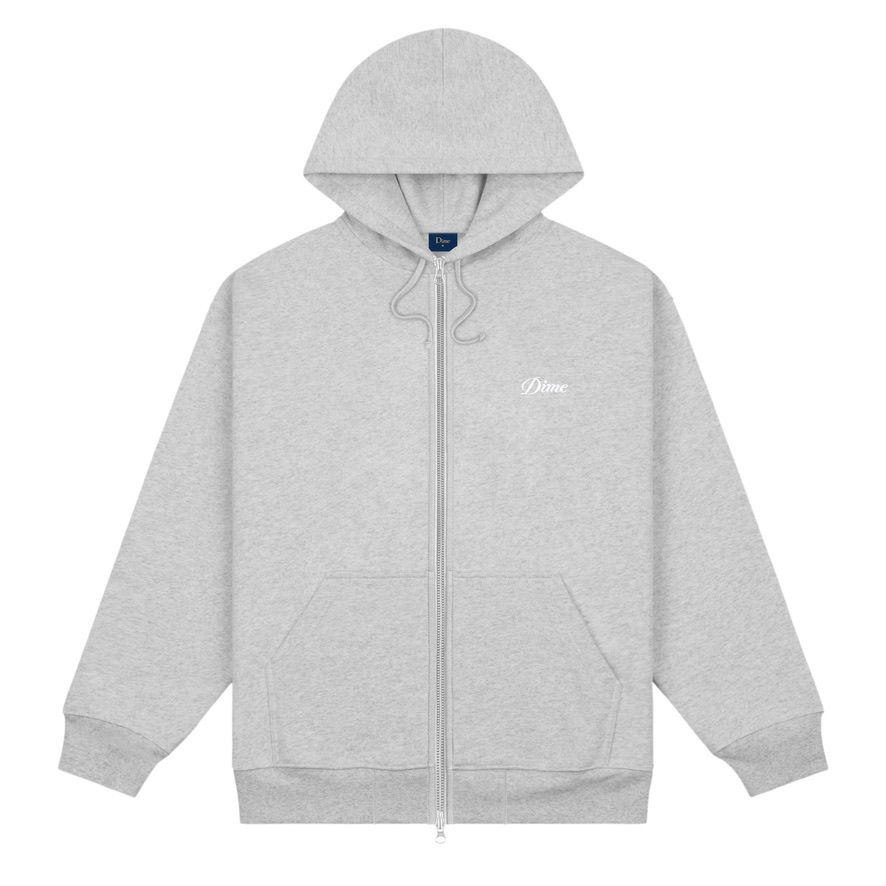 【残りわずか】Cursive Small Logo Zip Hoodie