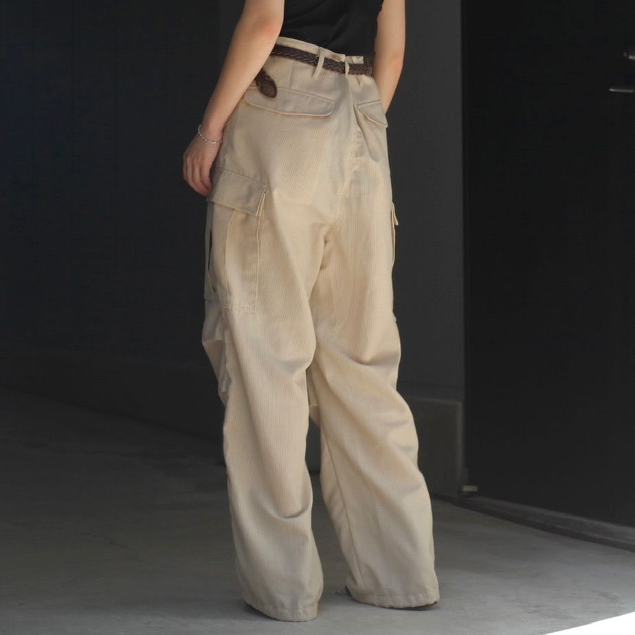 sugarhill 23ss CANVAS CARGO PANTS smcint.com