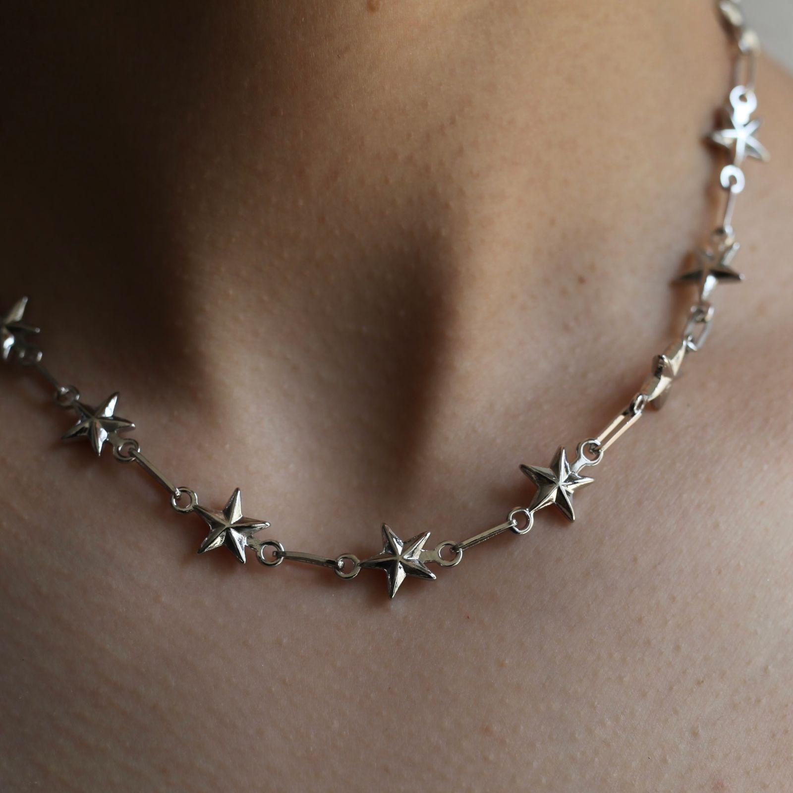 【再販売通知受付可能】Star Necklace(SILVER)