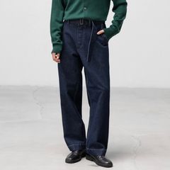 【残り一点】Plenty Belted Denim Slacks