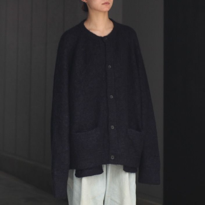 アウトレット買付 RYO TAKASHIMA OVERSIZED MOHAIR CARDIGAN - rlbhg