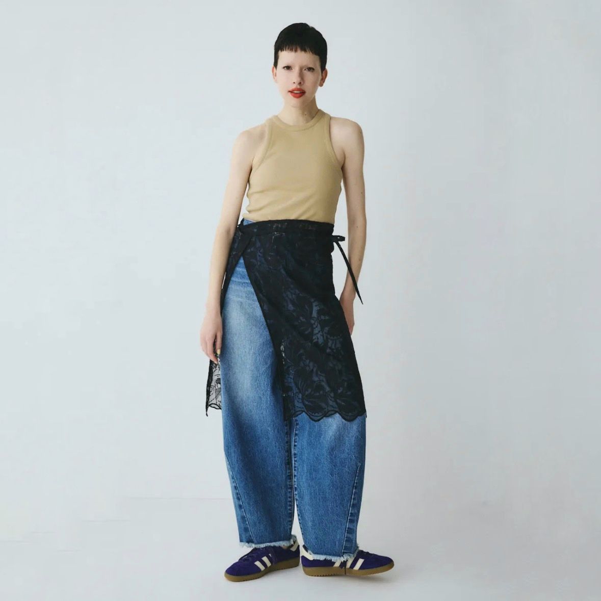 【残り一点】Lace Wrap Skirt