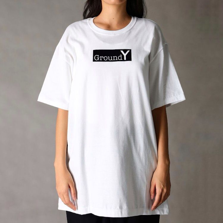 【残り一点】フロッキーボックスロゴカットソー