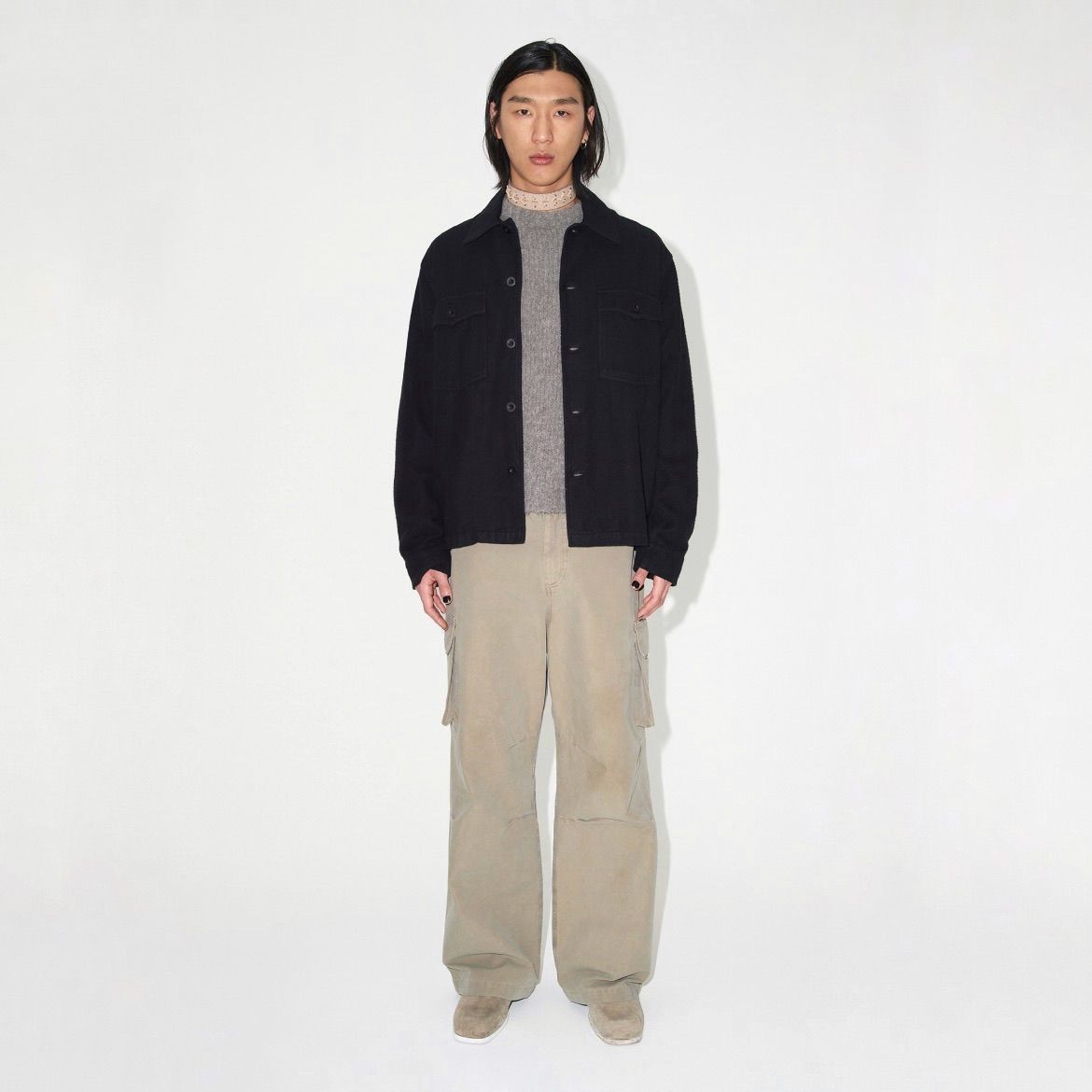 ジャケット・アウター OUR LEGACY EVENING COACH JACKET size44 アワ レガシー イブニング コーチ ジャケット ブラック