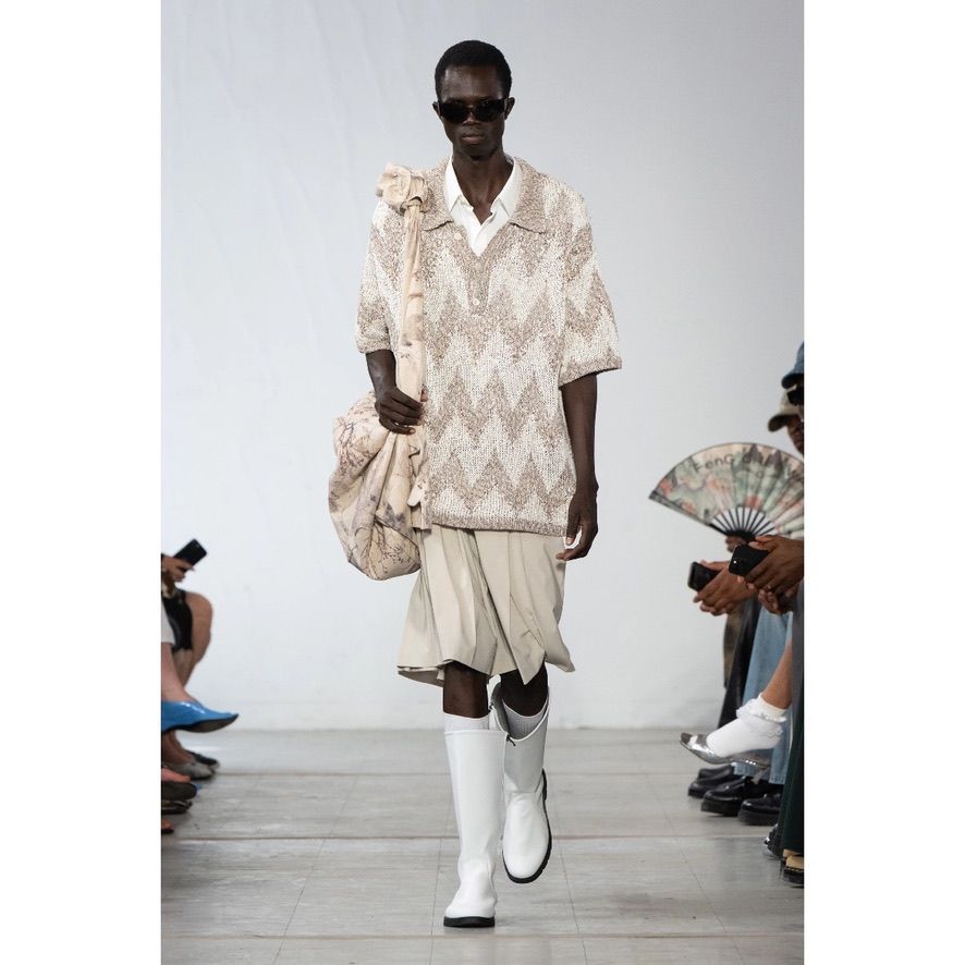 【残り一点】Deconstructed Plants Dye Crossbody Bag