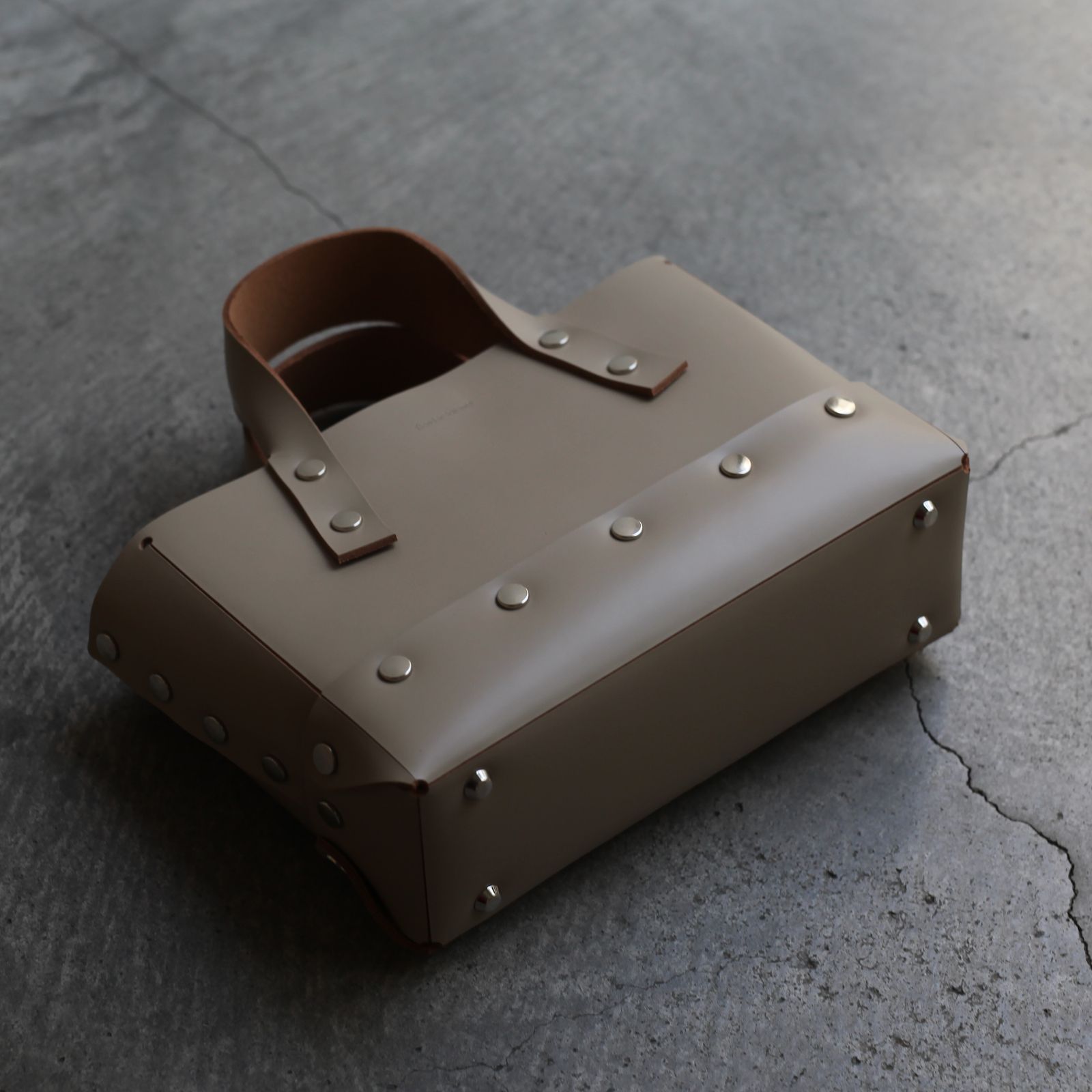 【次回入荷9月下旬予定】Assemble Rectangle Bag_S(BEIGE)