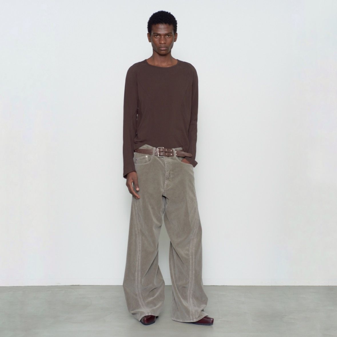 【残り一点】Paneled Long Sleeve T-Shirt