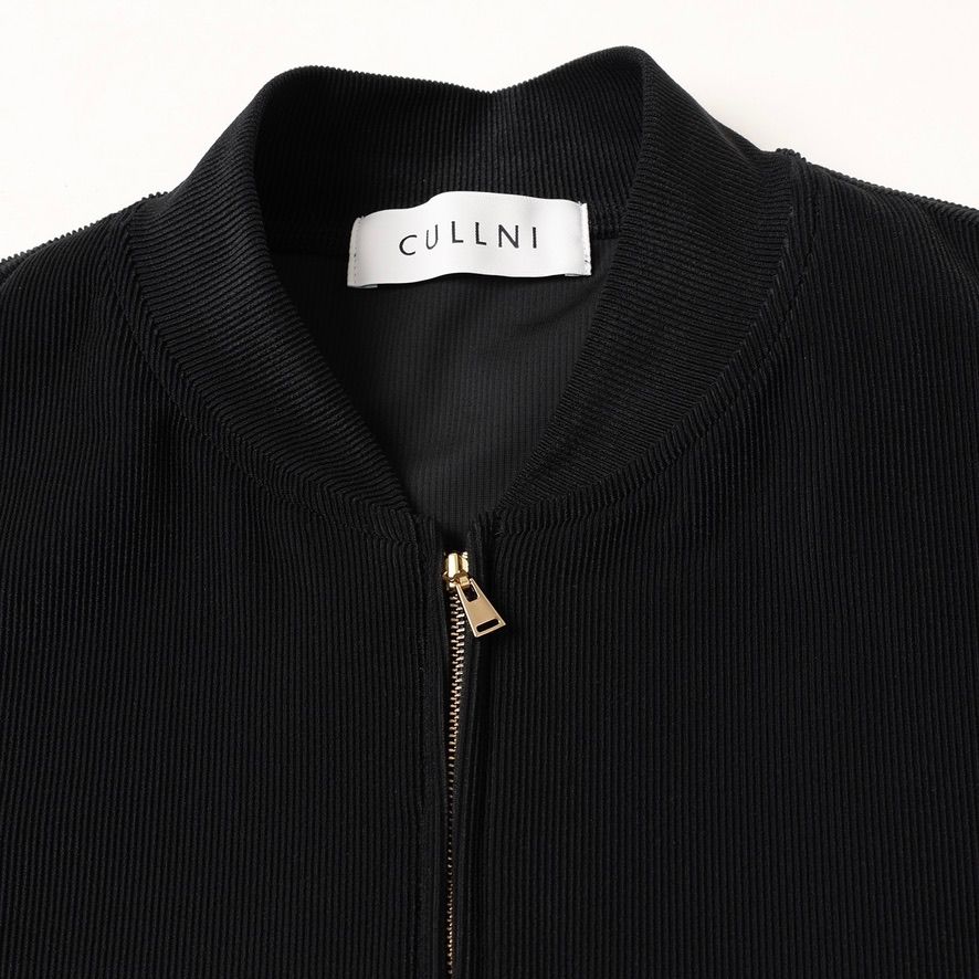 CULLNI - 【残り一点】Corduroy Double Pocket Front Zip Blouson