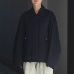 【残り一点】Mat Airly Nylon Wool Padded Harrington Jacket