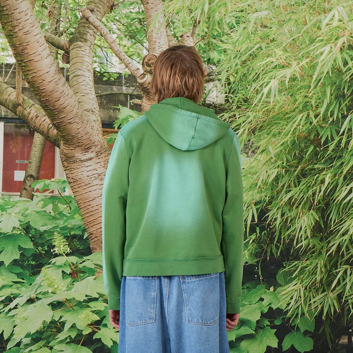【残り一点】Fitted Zip Hoodie(SUN FADED)
