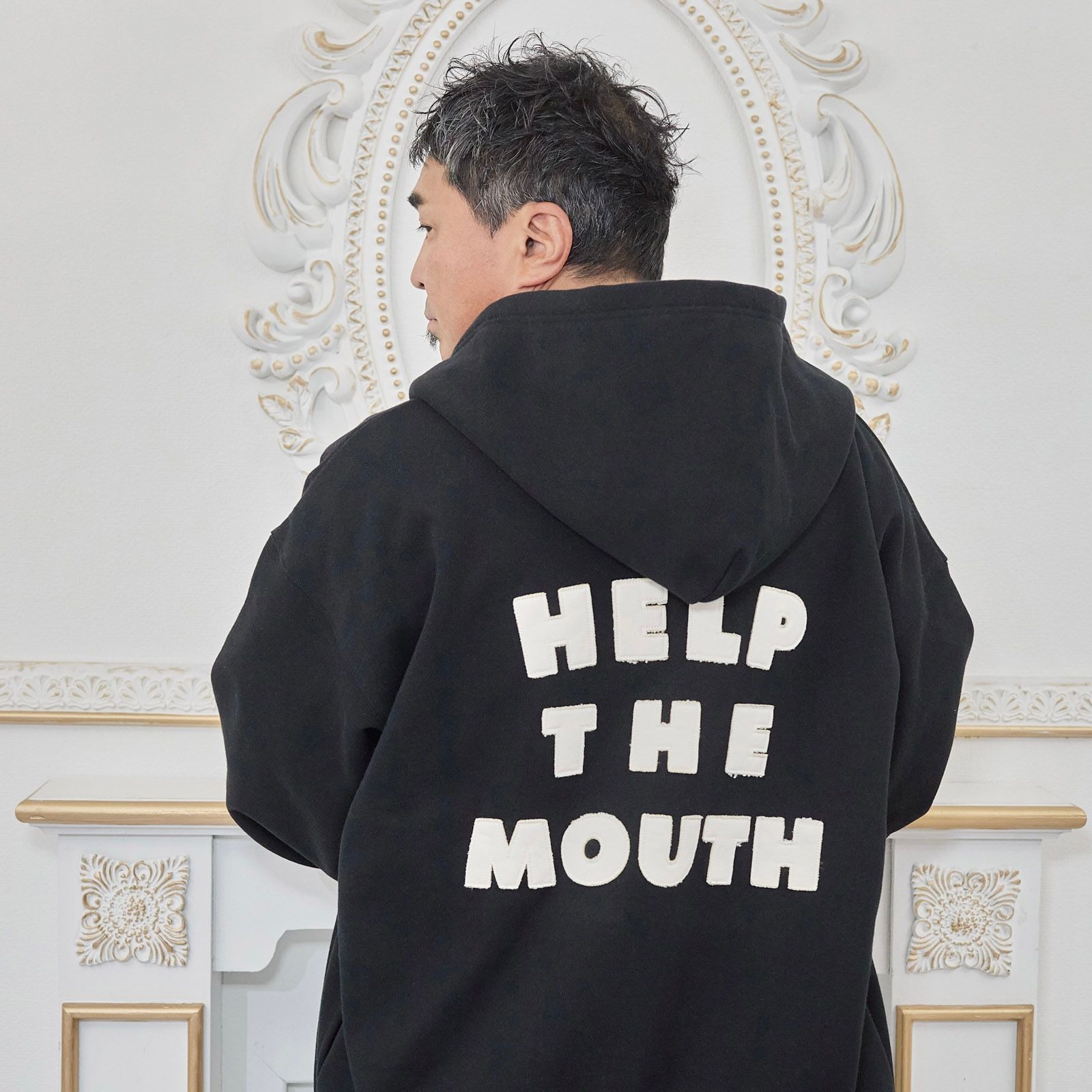 【残り一点】Patch Zip Sweat Hoodie