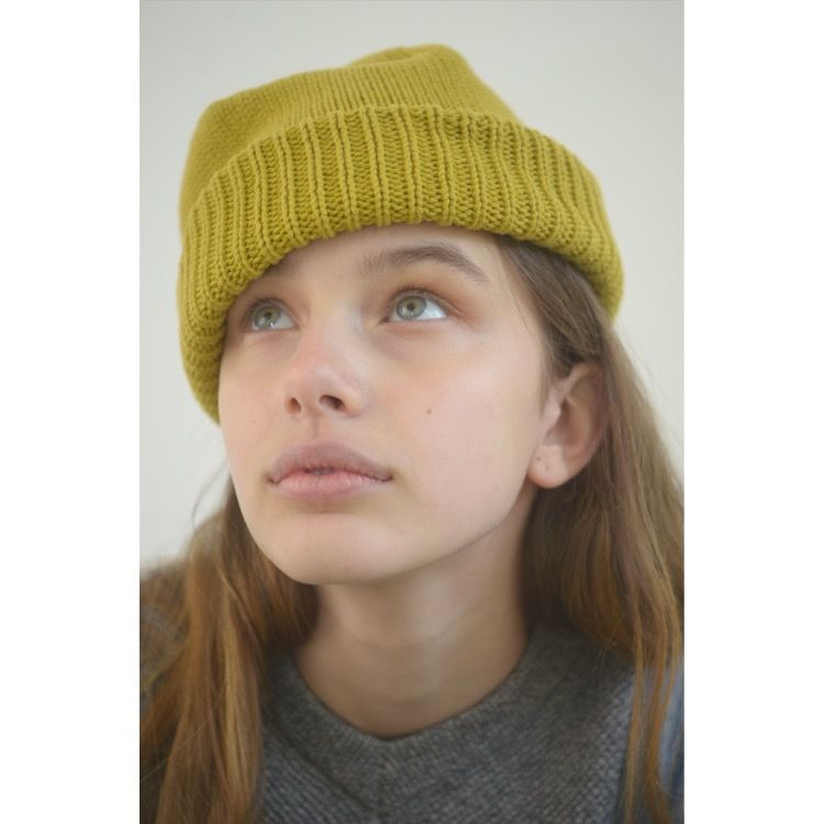 【残りわずか】Knit Cap(YELLOW)