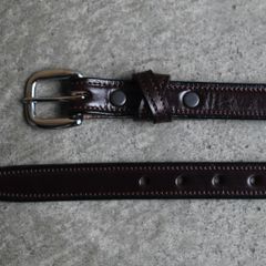 【残りわずか】Crossed Keeper Belts(HAVANA×NICKEL)