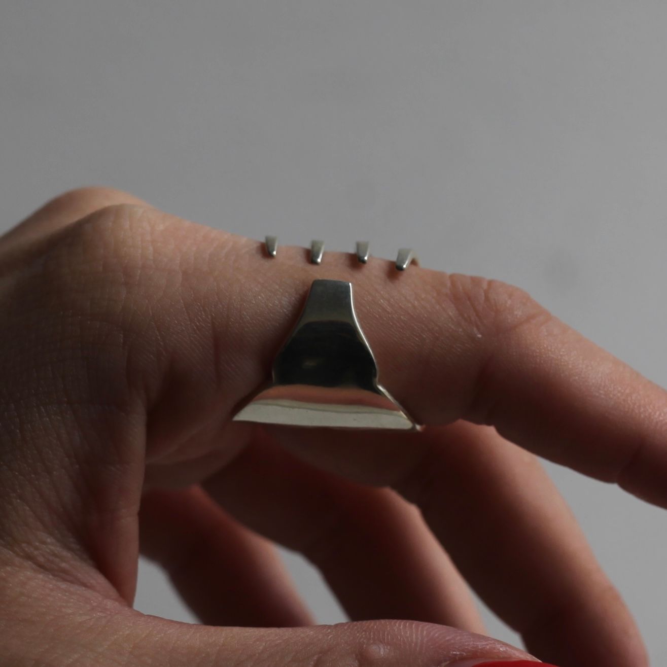 【残り一点】New Fork Ring(SILVER)