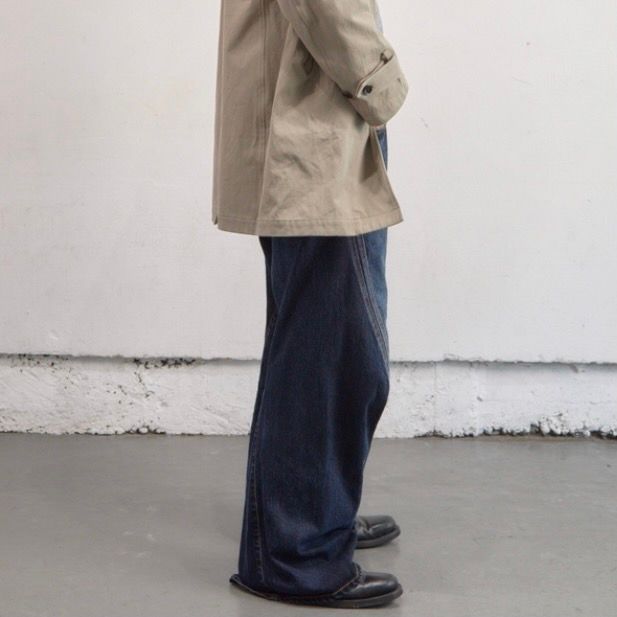 【残りわずか】3D Twisted Wide Leg Jeans