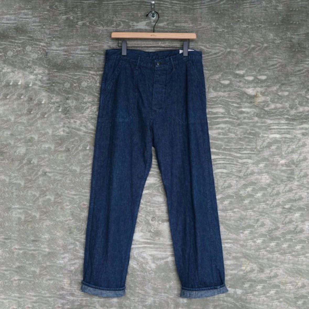 【再販売通知受付可能】U.S NAVY Utility Denim Pants