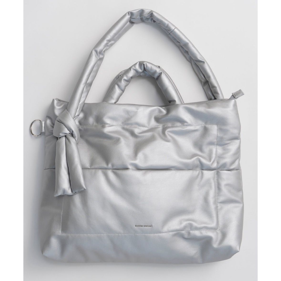 【残り一点】Vegan Leather Big Pillow Bag
