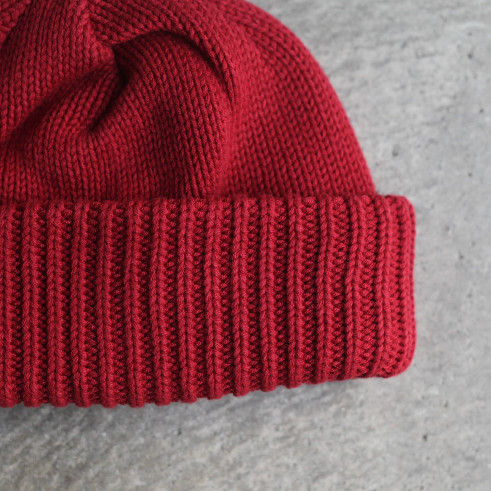 【再販売通知受付可能】Knit Cap(RED)