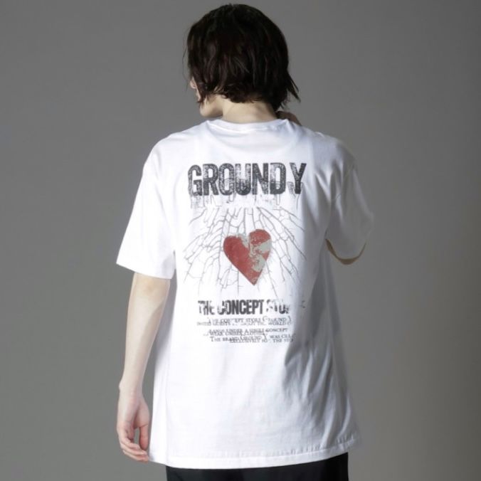 【残り一点】Print Tee(HEART)