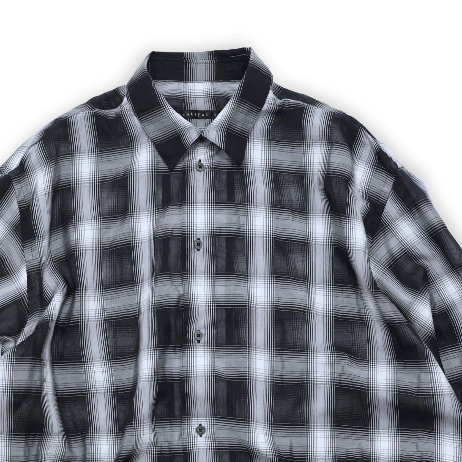 【残り一点】シズルチェックL/Sシャツ