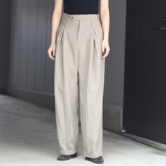【残り一点】Double Inverted Tuck Trousers