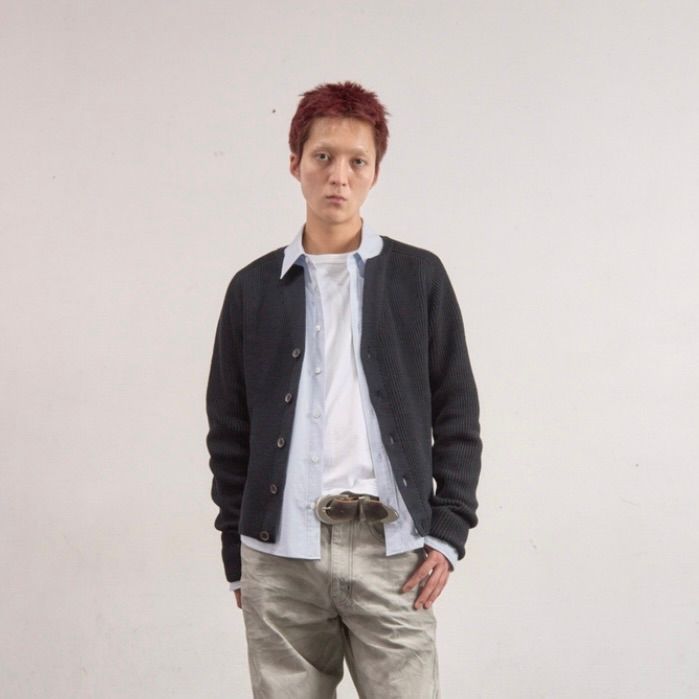 【残り一点】Ribbed Cardigan