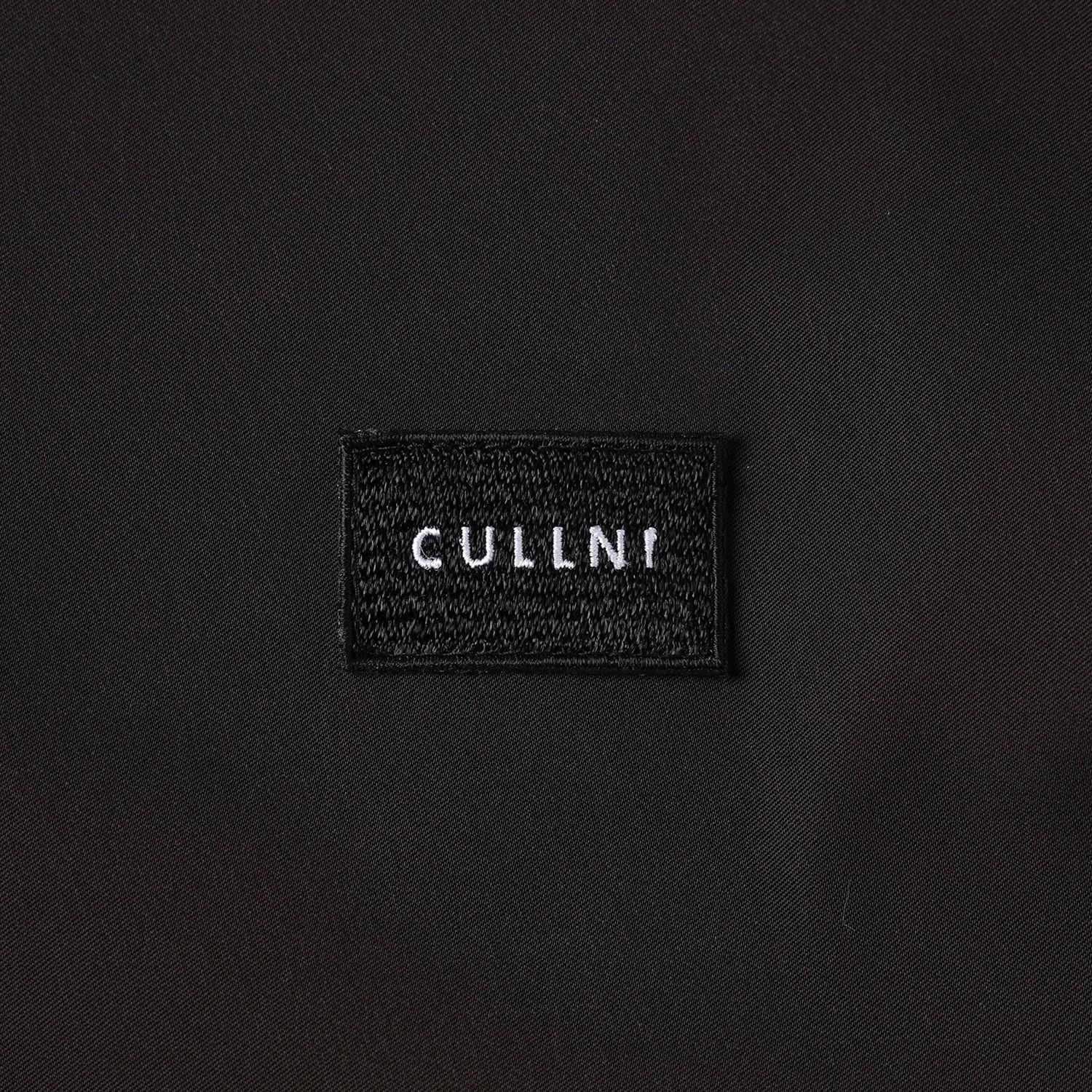 【残り一点】Double Satin Half Zip Embroidery Patch Pullover