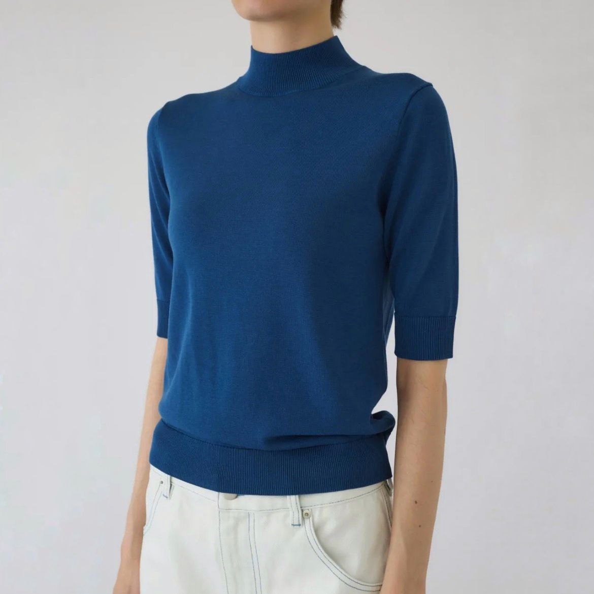 【残り一点】Silk Mix Fit Tops