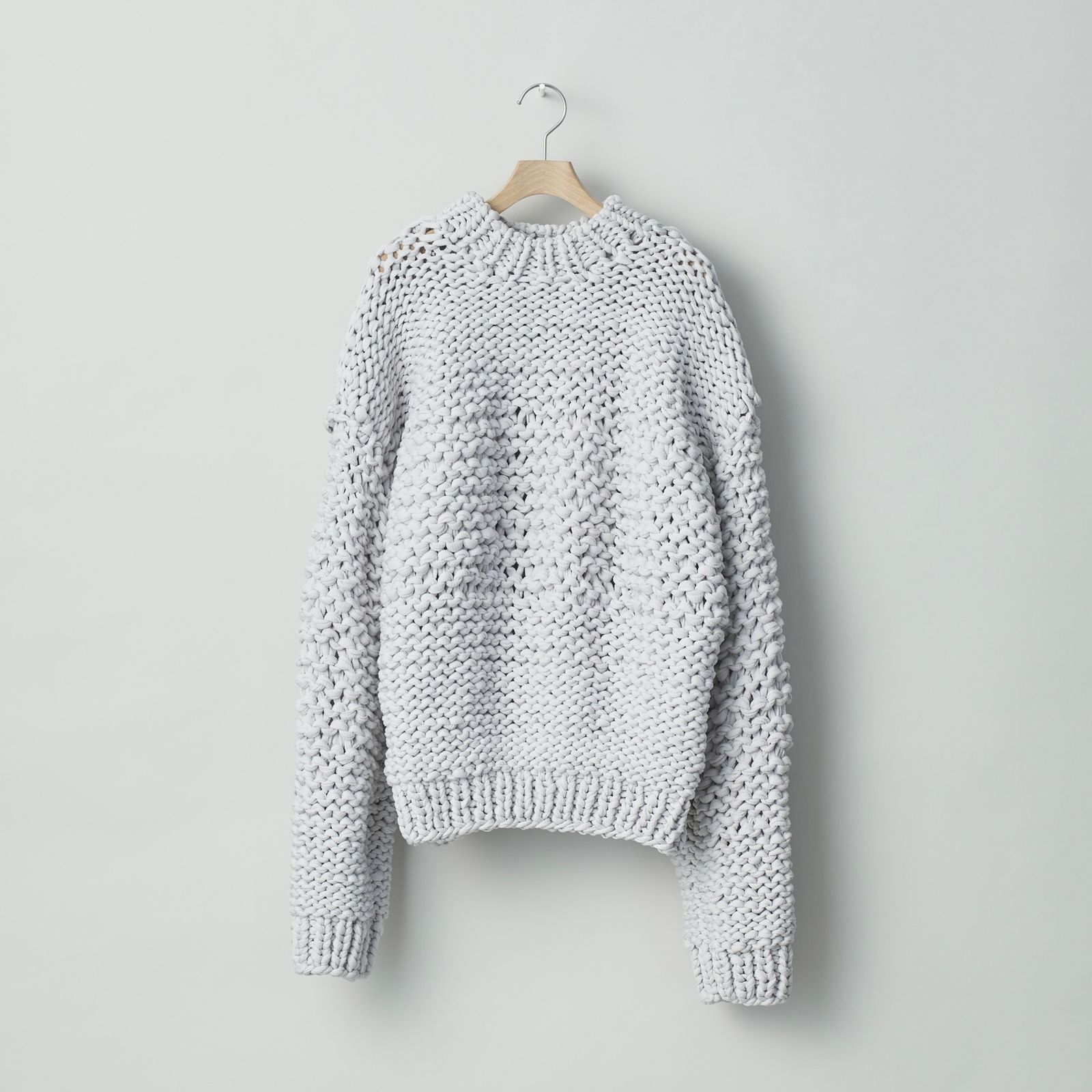 stein - 【残り一点】Lily Yarn Hand Knit LS | ACRMTSM ONLINE STORE