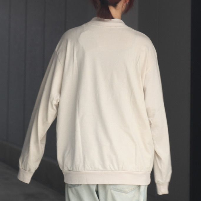 【残り一点】Wool Mock Neck Sweat Shirt