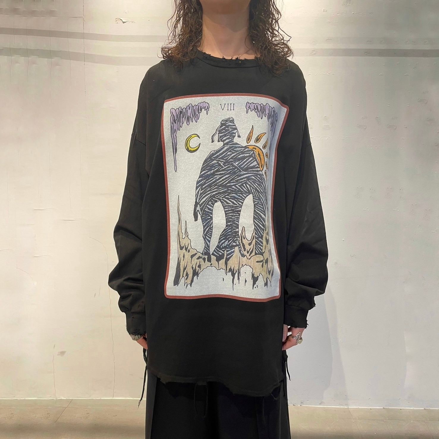 TEPPEI FURUYAMA - 【残り一点】Tarot Mummy Long Sleeve T