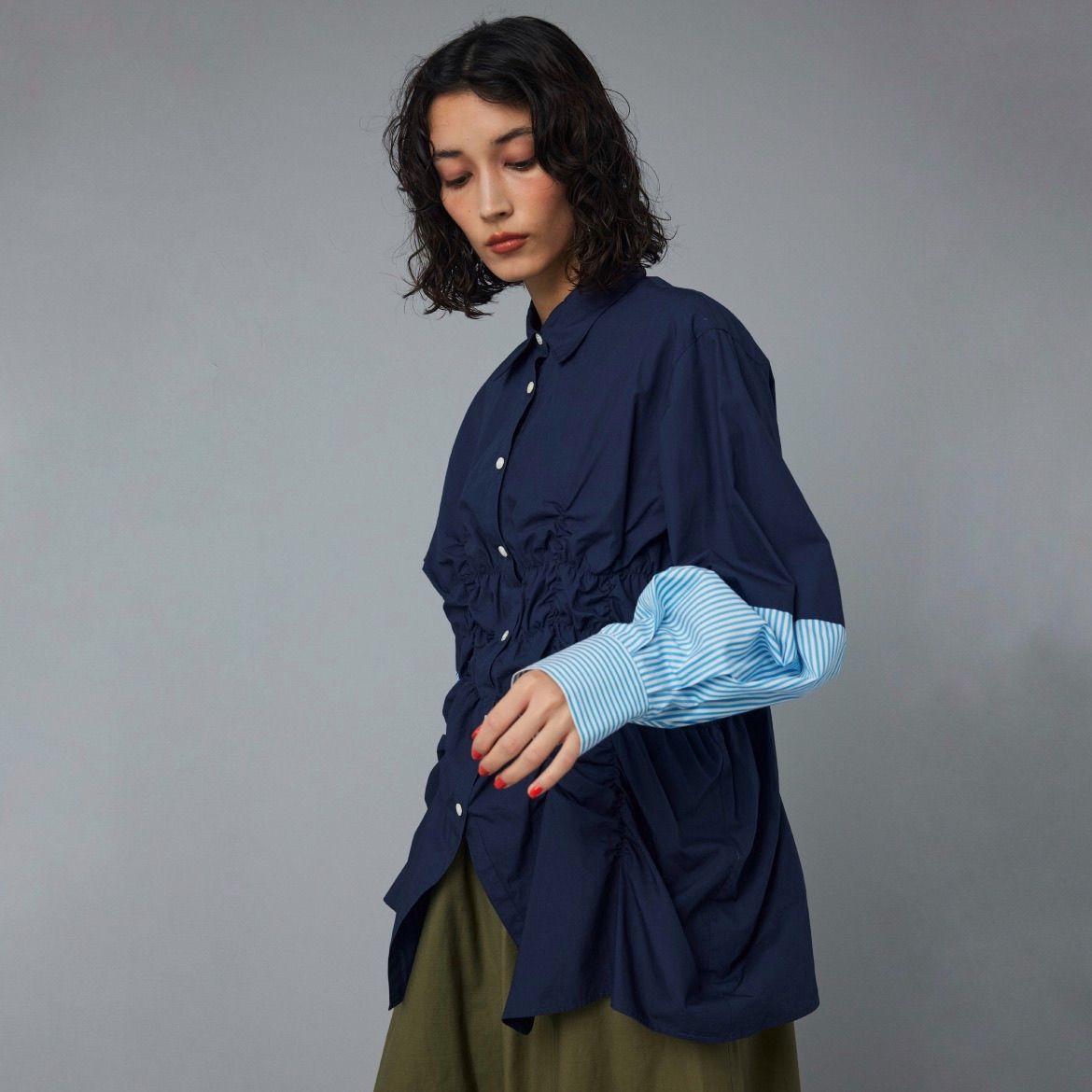 HeRIN.CYE - 【残り一点】Shirring Shirt | ACRMTSM ONLINE STORE