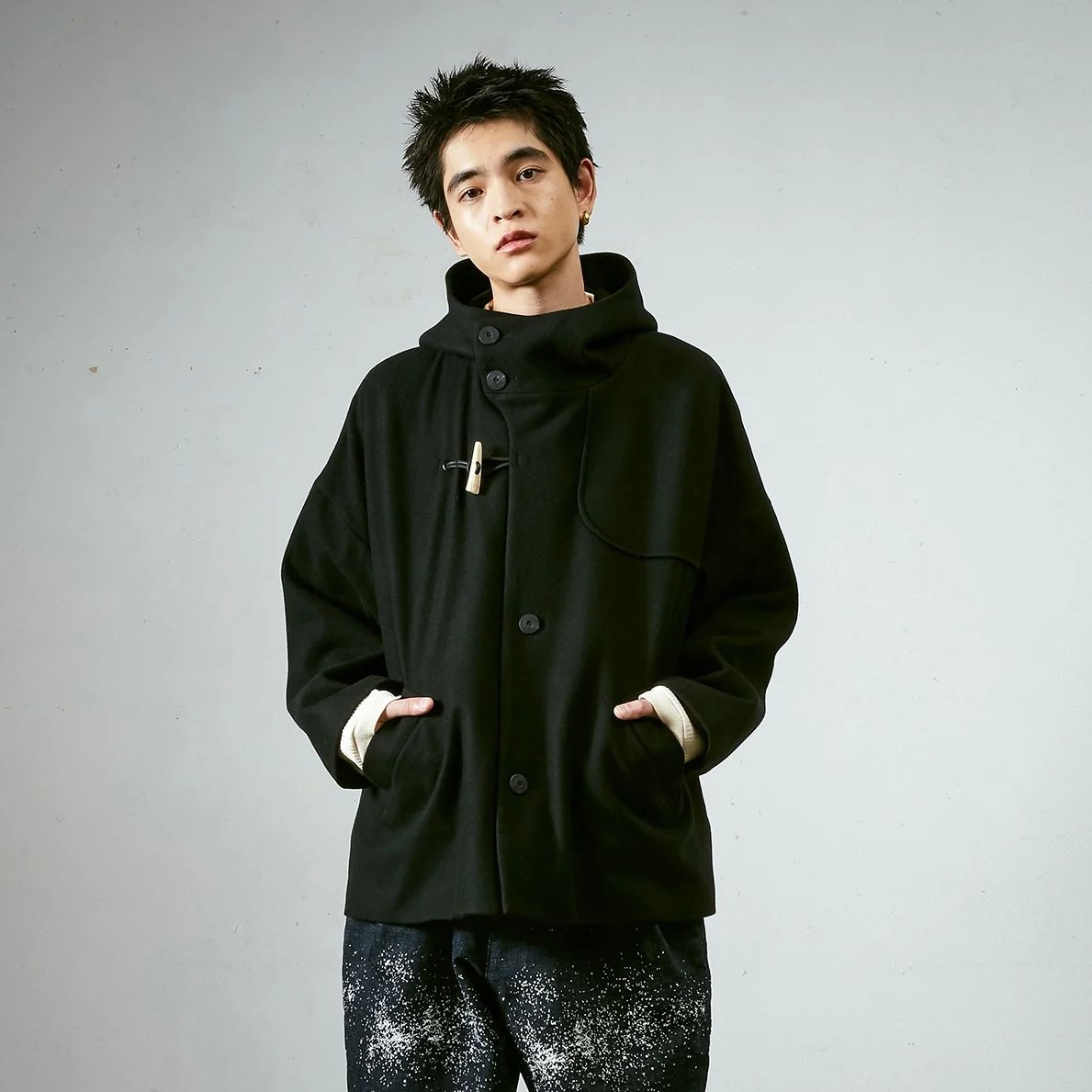 【残り一点】メルトンダッフルショートCT