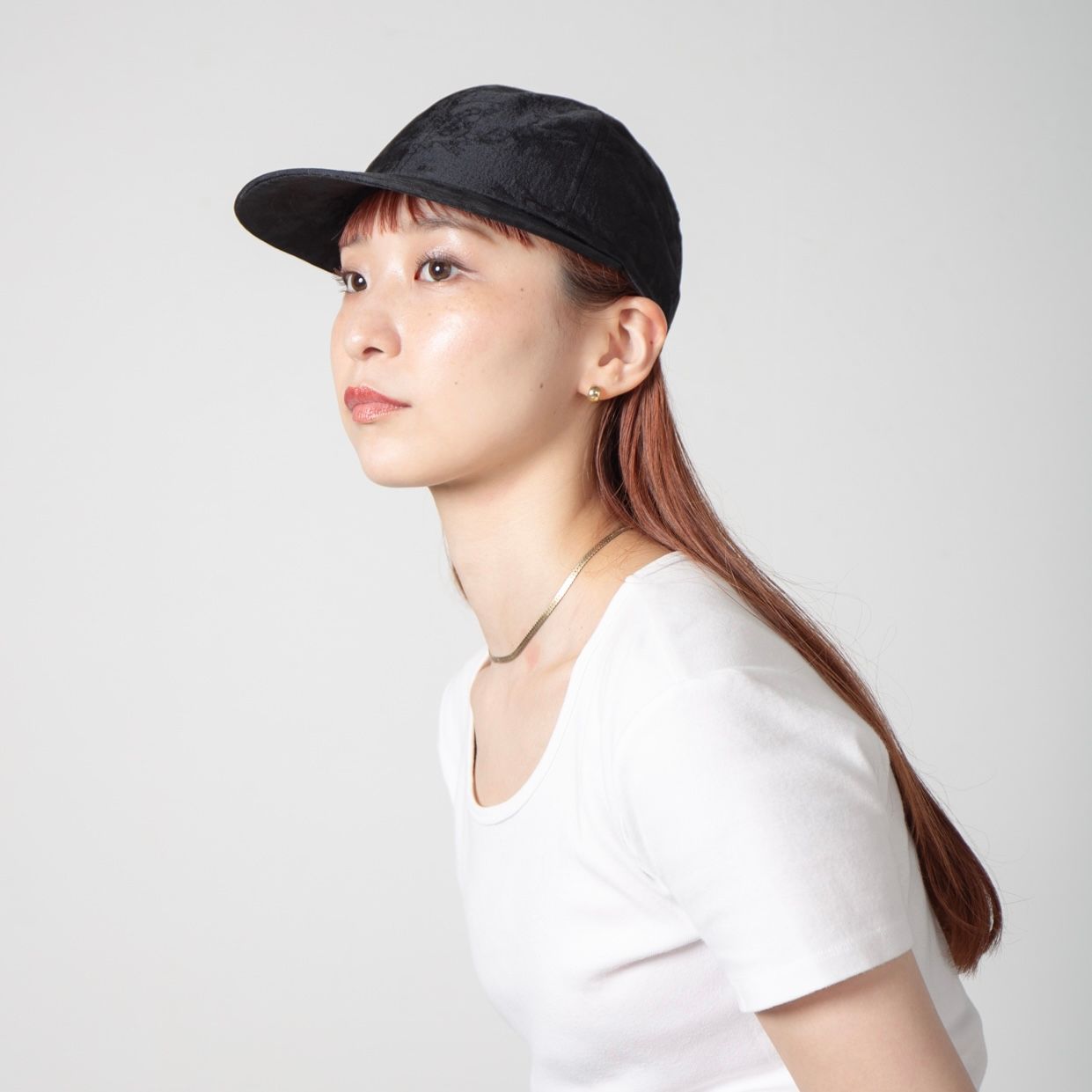 【残り一点】Jacquard Roundrim Cap