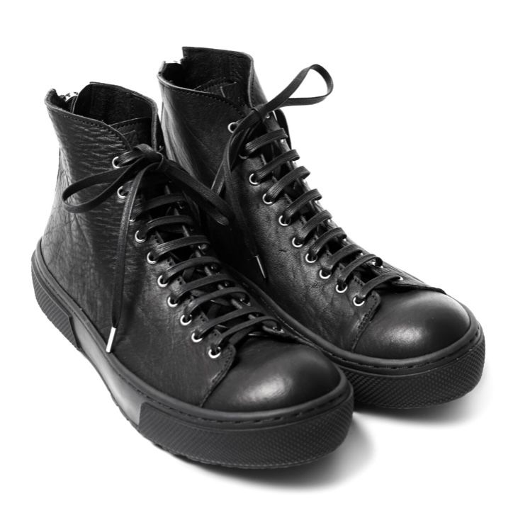 レザー種類 : CORDOVAN SPLIT(BLACK)
※商品ページ画像のレザー及び、仕様はサンプルとしてご覧ください。