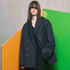 【残り一点】4colors Chambray Wool Jacket