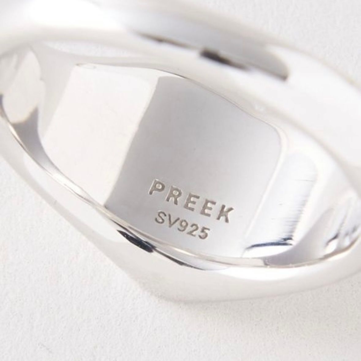 【お取り寄せ注文可能】Heart Stone Ring(GREEN×SILVER)