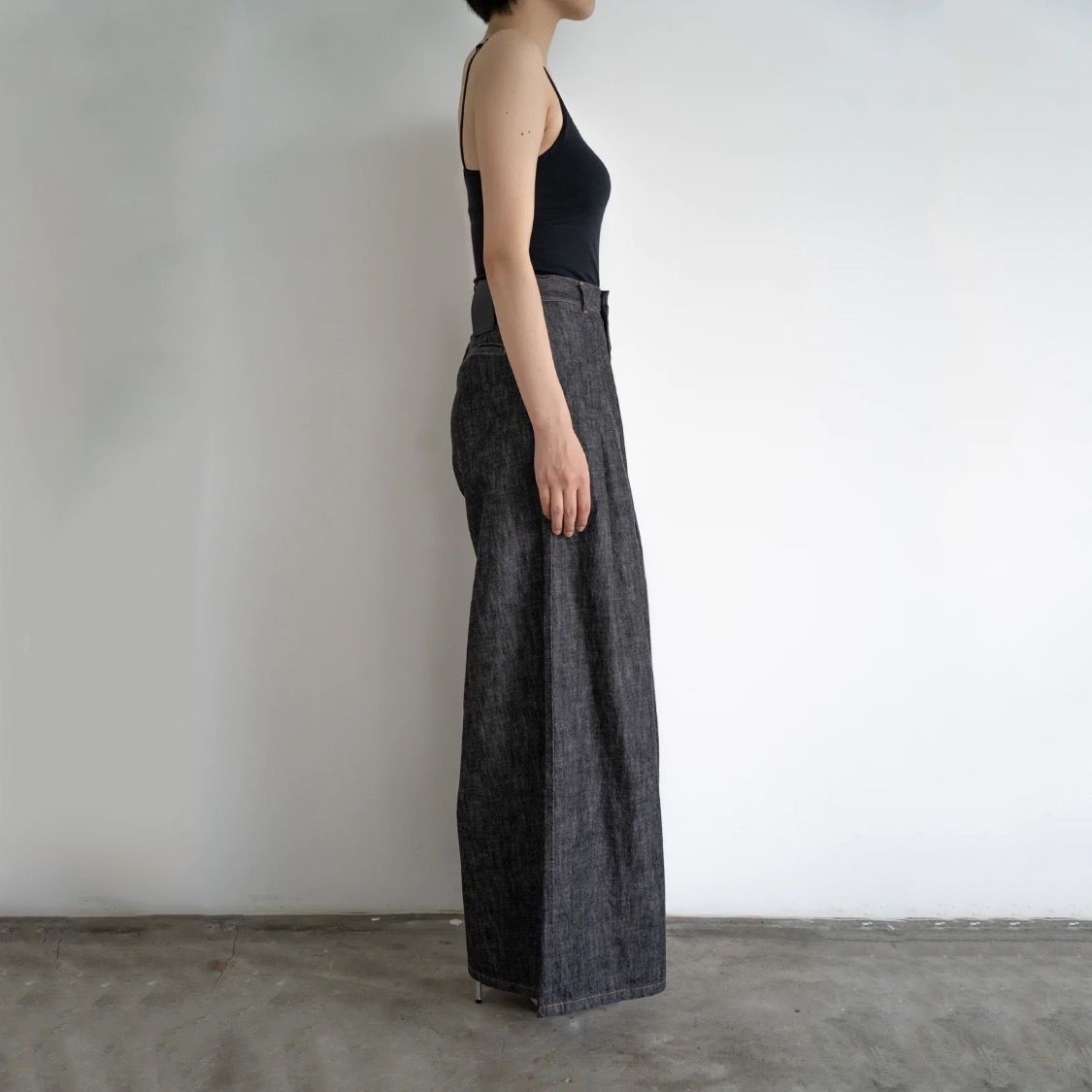 LIVINGTONE - 【残り一点】Dolk3_WIDE LEG(BLACK) | ACRMTSM ONLINE STORE