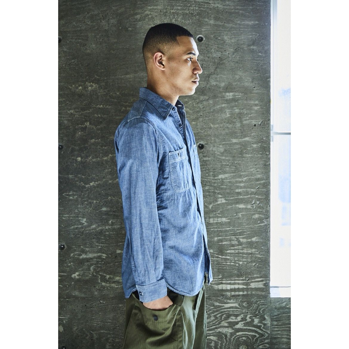【eiji408】orSlow シャンブレー 半袖シャツ 3 美品 楽天市場】orslow 半袖 シャツの通販
