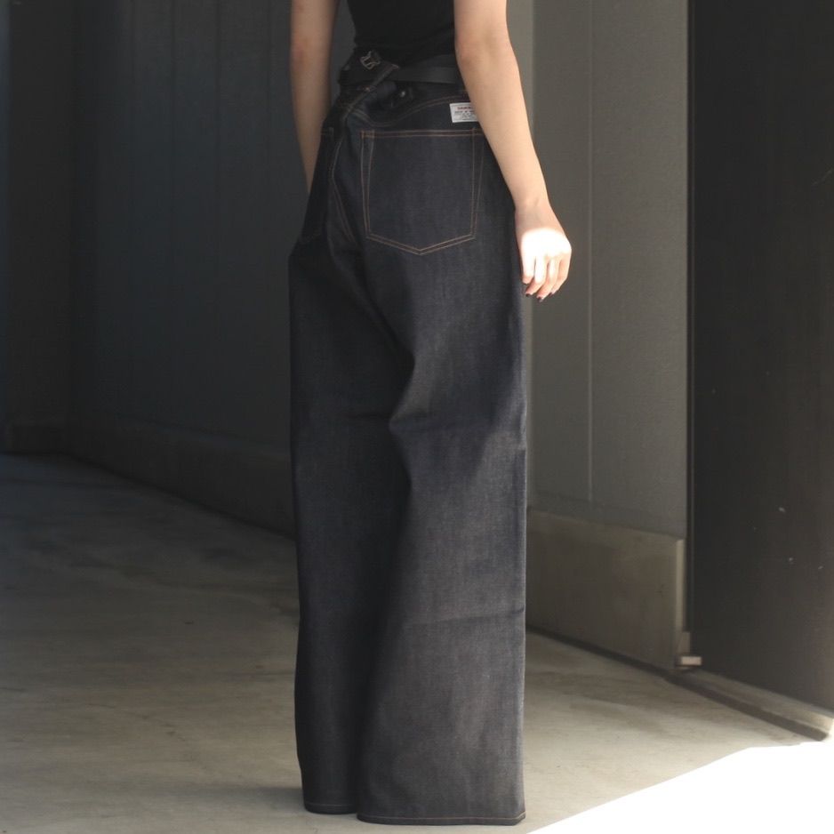 【残りわずか】Wide Rigid Denim Pants