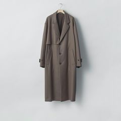 【残りわずか】Wool Melton Lay Chester Coat