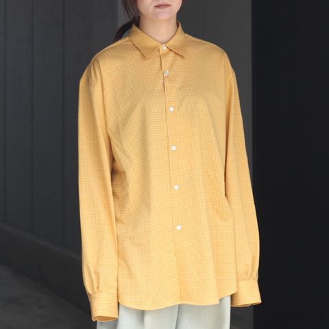 【残り一点】36G Modest Check Shirt