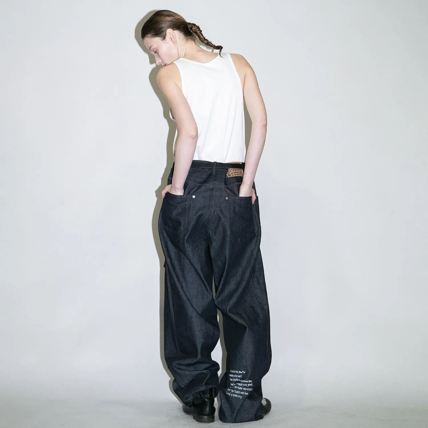 【残り一点】12.5OZ5ポケットデニムパンツ