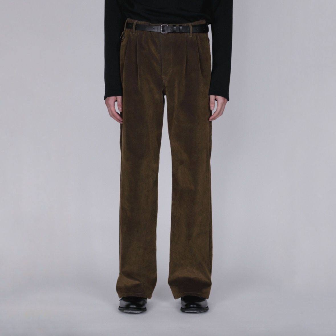 【残り一点】Flocked Denim Wide Tailored Pants