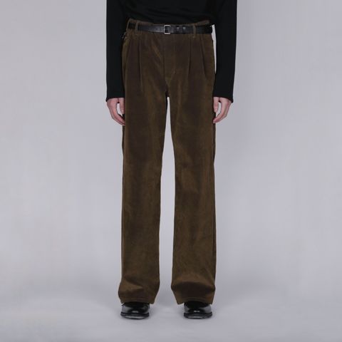 【残り一点】Flocked Denim Wide Tailored Pants
