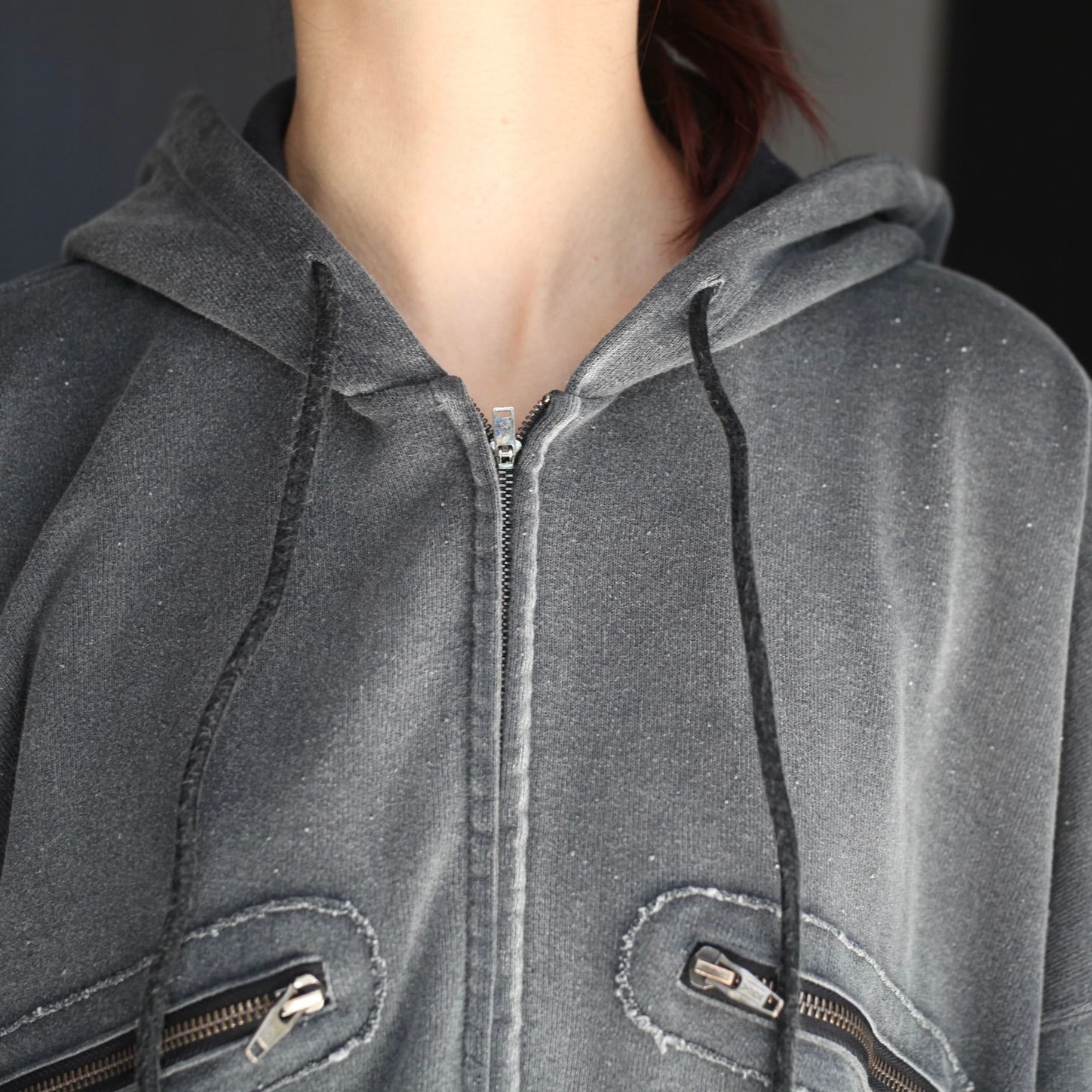 【残り一点】5-Zip Vintage Dyed Hoodie