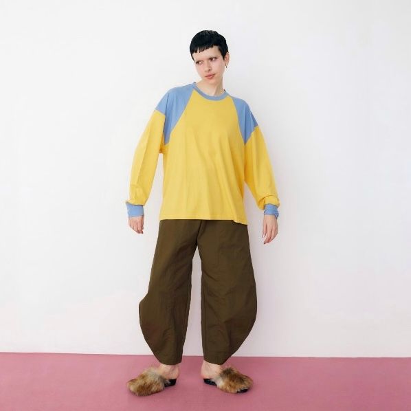 【残り一点】Cocoon Hem Tafta Pants